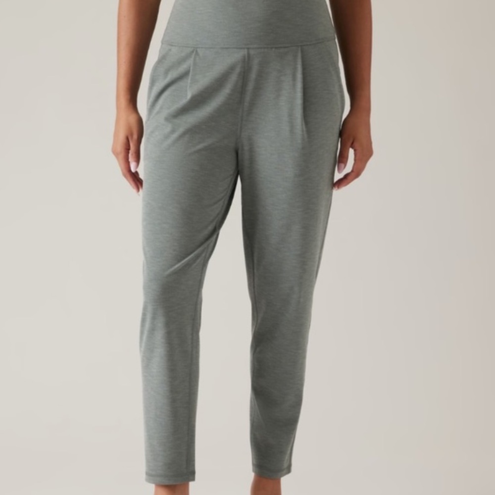 Athleta Elation Pants Grey Heather Size M